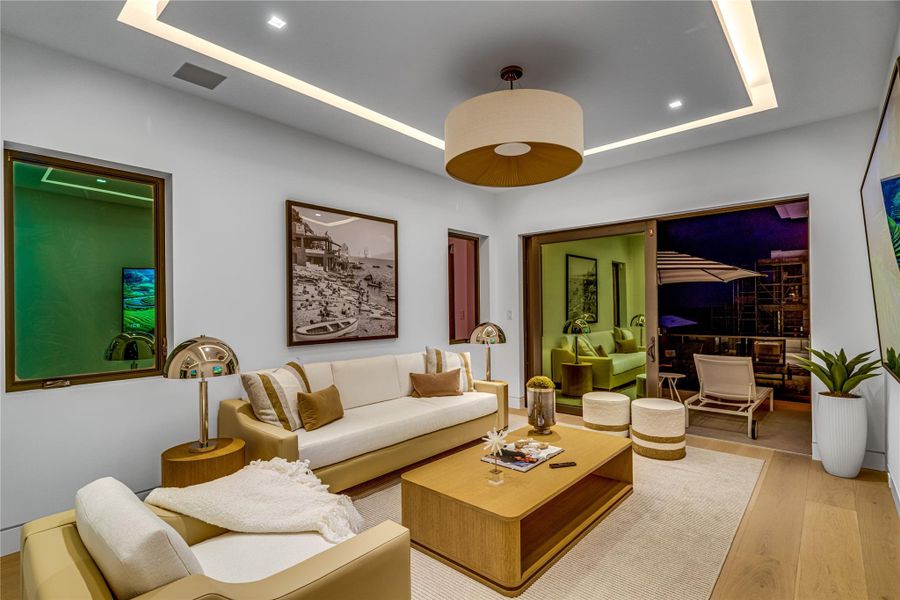 Furnished interior view inside a new home in , Ocean Ridge (Image 15).