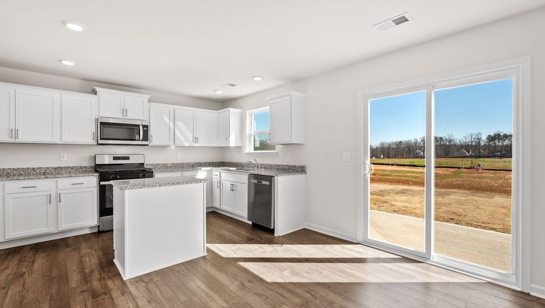 Representative furnished interior of a home built from the Shane by D.R. Horton in Lightwood Cottages, Moore (Image 5).
