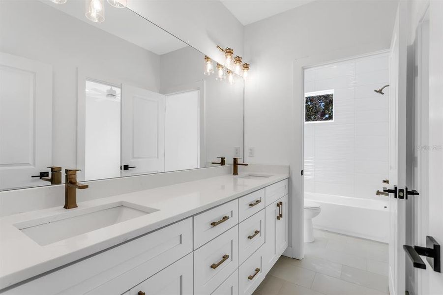 Furnished interior view inside a new home in , Tampa (Image 15). Furnished interior view inside a new home in , Tampa (Image 15).