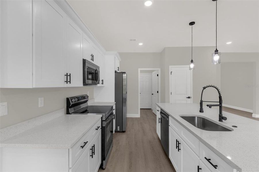Furnished interior view inside a new home in , Ocala (Image 11).