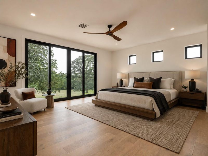 Furnished interior view inside a new home in , Thrall (Image 8). Furnished interior view inside a new home in , Thrall (Image 8).