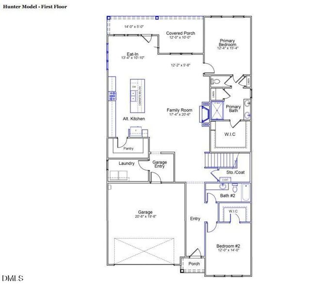 OVS 359 Hunter B - Floor Plan 1st Floor