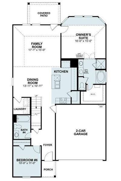 2D floor plan layout of this home in Moran Ranch, Willis, TX (Image 5). 2D floor plan layout of this home in Moran Ranch, Willis, TX (Image 5).