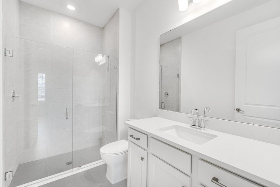 Furnished interior view inside a new home in Harvest at Ovation, Winter Garden (Image 17).