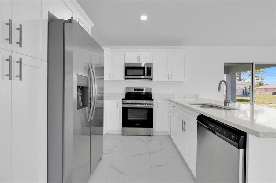 Furnished interior view inside a new home in , Cape Coral (Image 6).