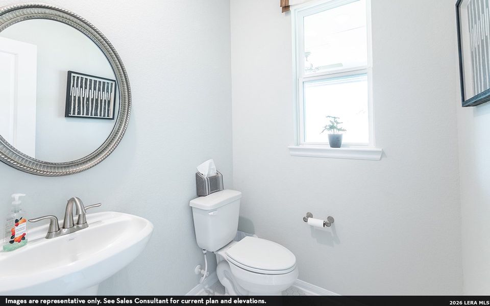 Furnished interior view inside a new home in Hickory Ridge, Elmendorf (Image 6).