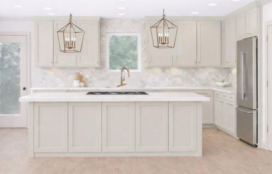 Furnished interior view inside a new home in , Gladewater (Image 3).