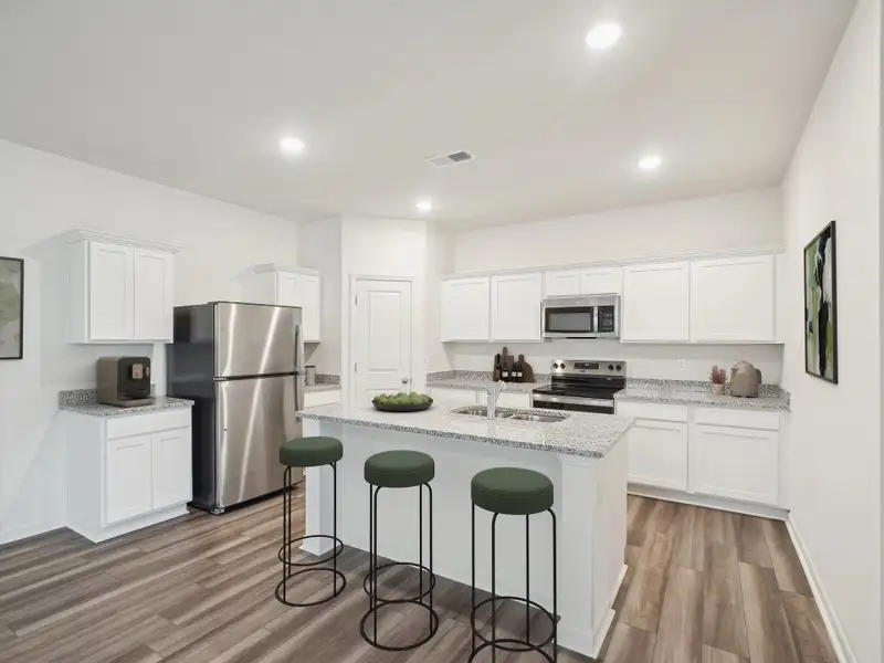 Representative furnished interior of a home built from the Apollo by Starlight Homes in Sunrise at Arbor Ridge, La Vergne (Image 3).