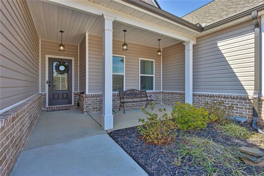 Exterior details and patio area of a home in , Monroe (Image 22). Exterior details and patio area of a home in , Monroe (Image 22).