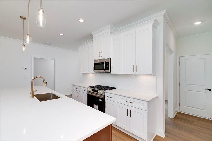 Furnished interior view inside a new home in , Cumming (Image 10).