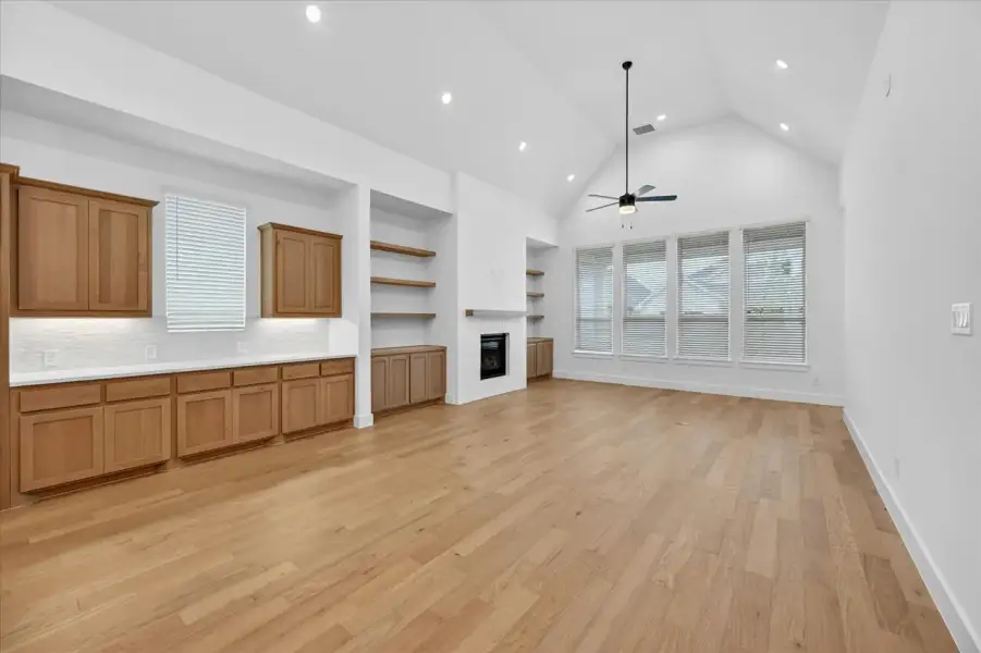 Representative Family Room/Dining Room - some options shown