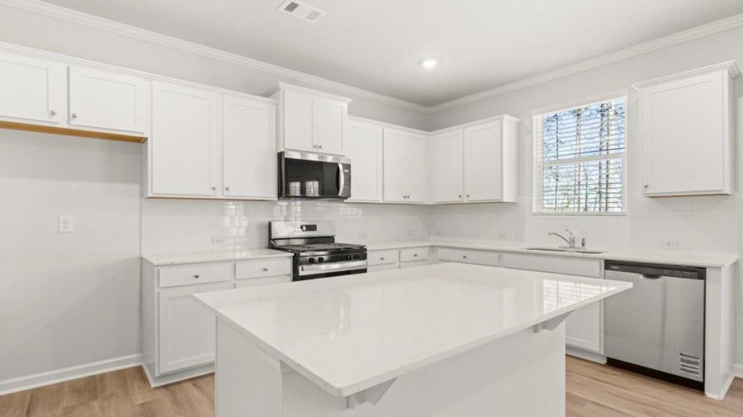 Furnished interior view inside a new home in Braselton Village, Braselton (Image 5). Furnished interior view inside a new home in Braselton Village, Braselton (Image 5).