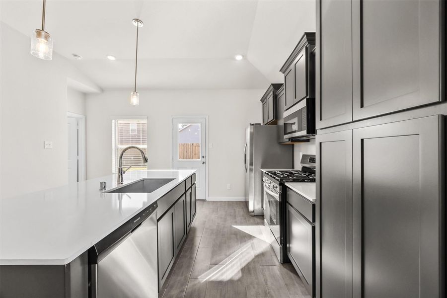 Furnished interior view inside a new home in Enclave at Dobbin, Magnolia (Image 8).