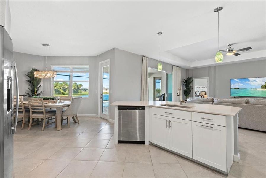 Furnished interior view inside a new home in , Englewood (Image 34).