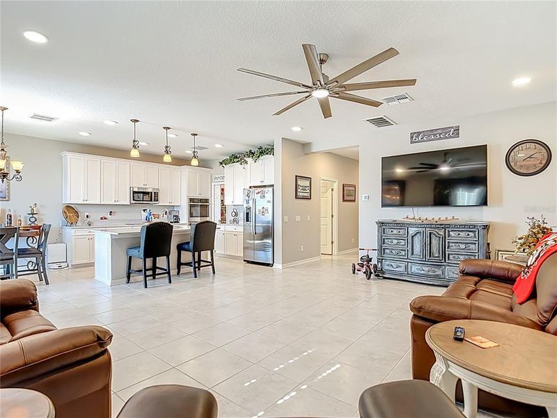 Furnished interior view inside a new home in Cobblestone, Zephyrhills (Image 48).