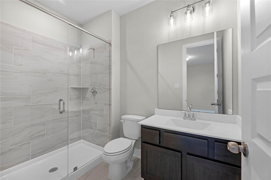 Furnished interior view inside a new home in Grange - 55', Katy (Image 9). Furnished interior view inside a new home in Grange - 55', Katy (Image 9).