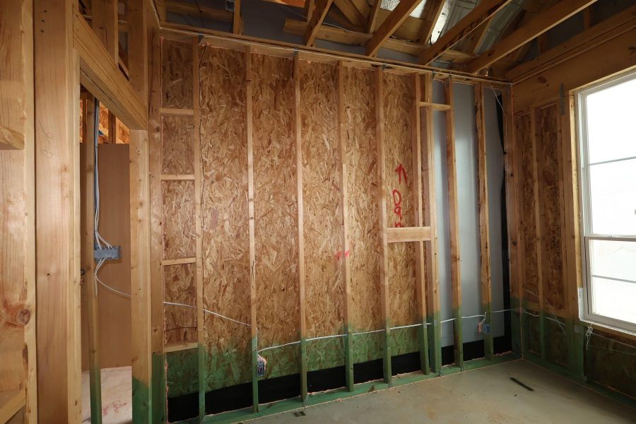 In-progress construction of a new home in Jubilee 50′, Hockley, TX (Image 24).