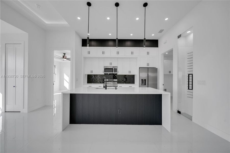 Furnished interior view inside a new home in , Cape Coral (Image 17).