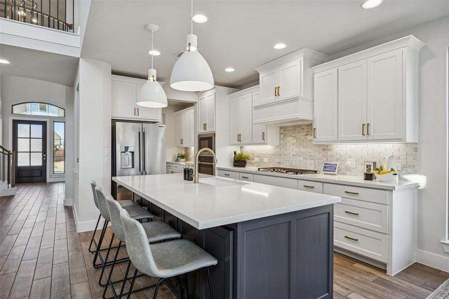 Furnished interior view inside a new home in , McKinney (Image 33). Furnished interior view inside a new home in , McKinney (Image 33).