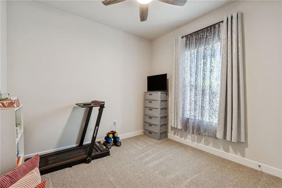 Furnished interior view inside a new home in , Hoschton (Image 36).