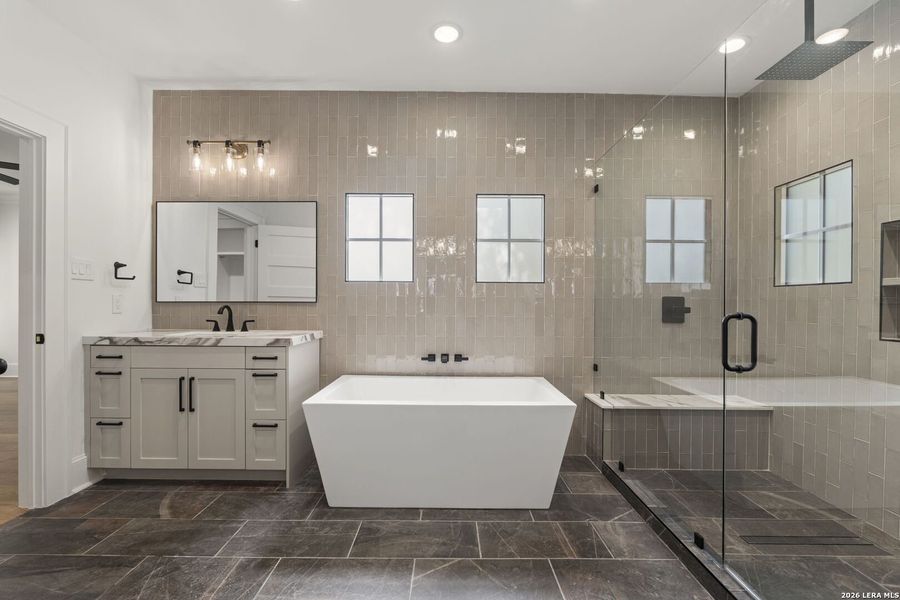 Furnished interior view inside a new home in , San Antonio (Image 16).