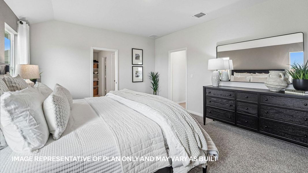 Furnished interior view inside a new home in Carillon, Manor (Image 23).