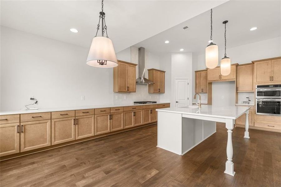 Furnished interior view inside a new home in Soleil Summit Chase, Snellville (Image 13).