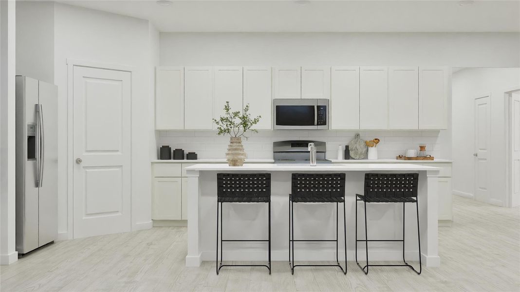 Furnished interior view inside a new home in Waterstone, Kyle (Image 14).