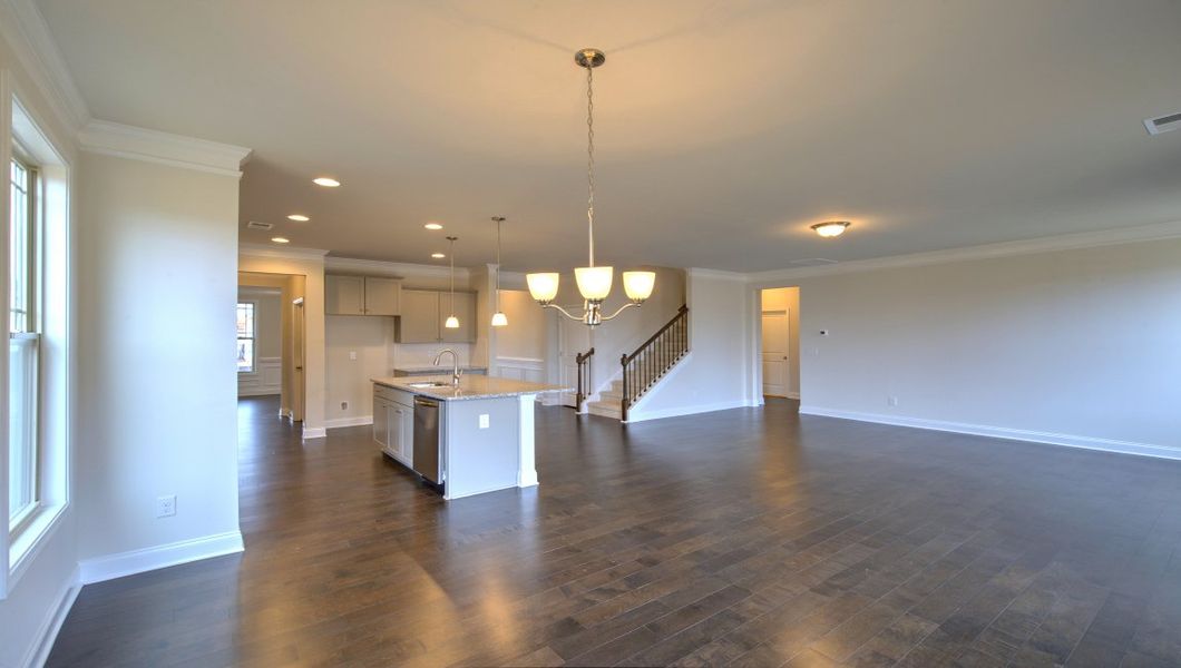 Spacious, unfurnished interior of a new home in Reserve at Tap Root Farms, Fletcher (Image 21).