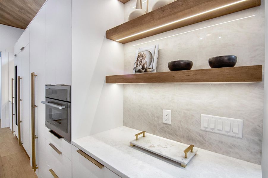 Close-up of interior finishes inside a home in , Wellington (Image 96).