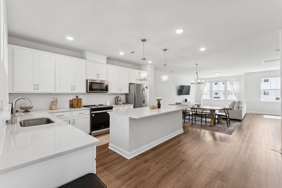 Furnished interior view inside a new home in , Summerville (Image 4).