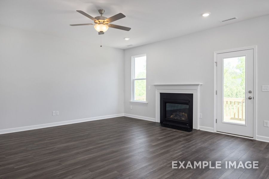 Representative unfurnished interior of a home built from the The Grace A by Davidson Homes LLC in Villas at Carpenter Woods, Durham (Image 26). Representative unfurnished interior of a home built from the The Grace A by Davidson Homes LLC in Villas at Carpenter Woods, Durham (Image 26).