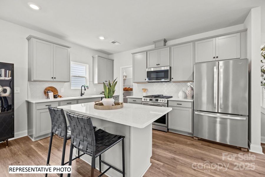 Furnished interior view inside a new home in Arbor Village, Matthews (Image 13).