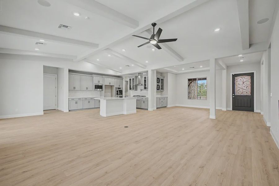 Spacious, unfurnished interior of a new home in Bellero Estates, Queen Creek (Image 15). Spacious, unfurnished interior of a new home in Bellero Estates, Queen Creek (Image 15).