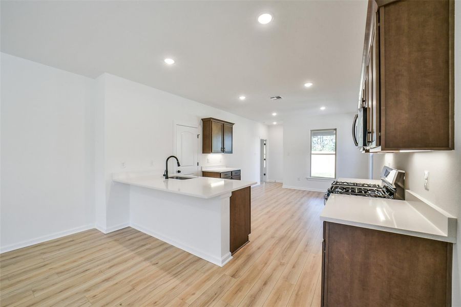 Furnished interior view inside a new home in Mostyn Springs, Magnolia (Image 8). Furnished interior view inside a new home in Mostyn Springs, Magnolia (Image 8).