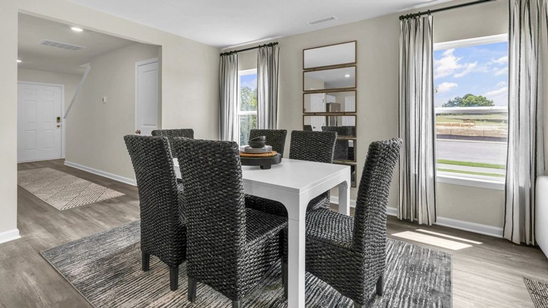 Furnished interior view inside a new home in Wilson's Ridge, Wilson's Mills (Image 7).
