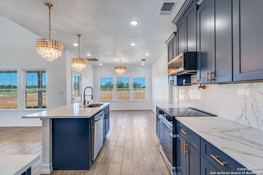 Furnished interior view inside a new home in , Floresville (Image 8).