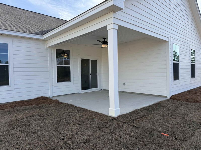 Exterior details and patio area of a home in Westwood Reserve, Conway (Image 19).