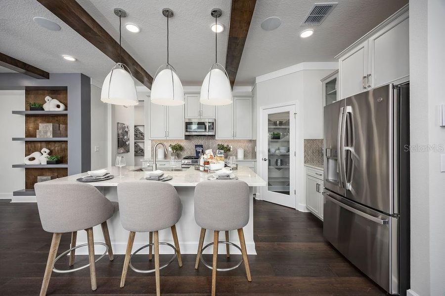 Furnished interior view inside a new home in Center Lake on the Park, St. Cloud (Image 15). Furnished interior view inside a new home in Center Lake on the Park, St. Cloud (Image 15).