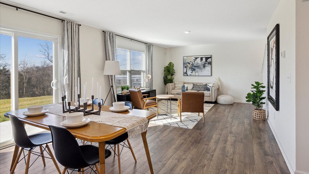 Furnished interior view inside a new home in Hudson Terrace, Bristol (Image 7). Furnished interior view inside a new home in Hudson Terrace, Bristol (Image 7).