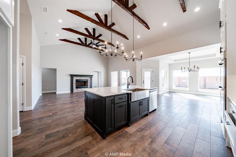 Furnished interior view inside a new home in , Abilene (Image 9). Furnished interior view inside a new home in , Abilene (Image 9).