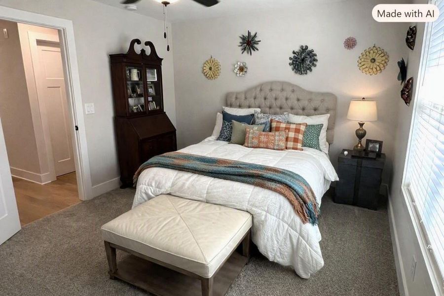Furnished interior view inside a new home in Griffin Manor, Cartersville (Image 12). Furnished interior view inside a new home in Griffin Manor, Cartersville (Image 12).