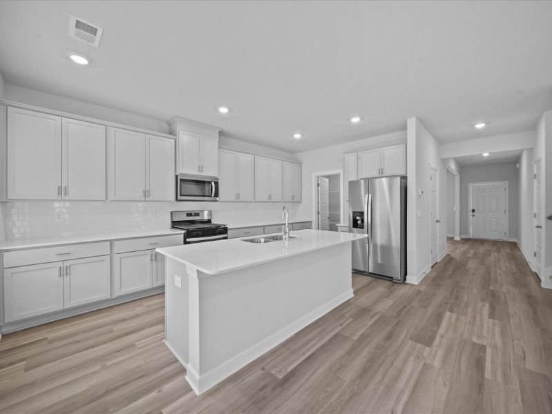 Furnished interior view inside a new home in Shiloh Valley, Piedmont (Image 4).
