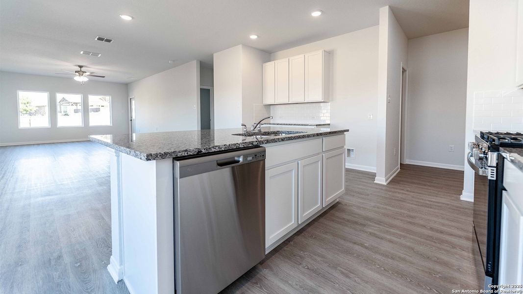 Furnished interior view inside a new home in Willow View, Converse (Image 3).