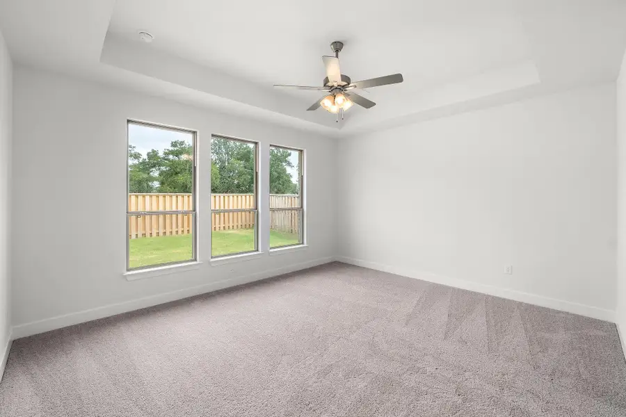 Spacious, unfurnished interior of a new home in Parmer Ranch, Georgetown (Image 28). Spacious, unfurnished interior of a new home in Parmer Ranch, Georgetown (Image 28).