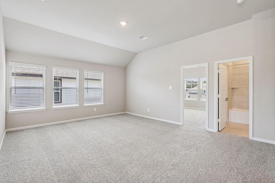 Photo is not of the actual home, but is an inspirational photo of builder’s model home and may depict options, furnishings, and/or decorator features that are not included