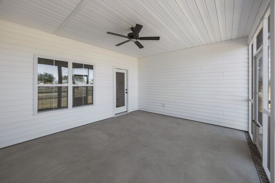 Spacious, unfurnished interior of a new home in The Preserve at Langston, Winterville (Image 53).