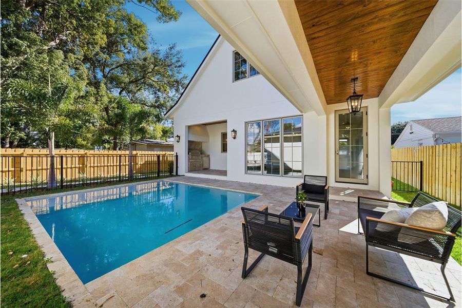 Exterior details and patio area of a home in , Orlando (Image 26).