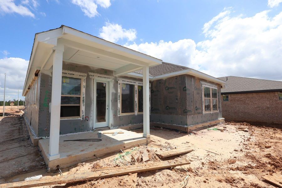 In-progress construction of a new home in Escondido - Retreat Collection, Magnolia, TX (Image 4). In-progress construction of a new home in Escondido - Retreat Collection, Magnolia, TX (Image 4).