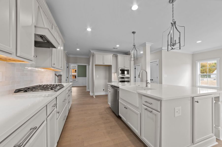 Furnished interior view inside a new home in Eli's Ridge, Winterville (Image 12).